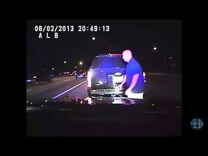 Video of the Florida Highway Patrol stop of Sweetwater police detective