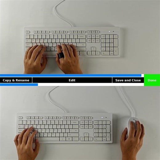 See the difference in real workflows!