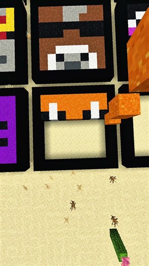 Why Is This Orange Screaming?! 🍊😳 | #minecraftshorts