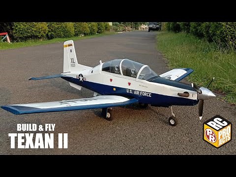 How to Build T-6A Texan II RC Plane