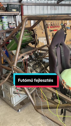 Második gép első futómű fejlesztés #homemade #buggy #terepgokart #fyp #crafting