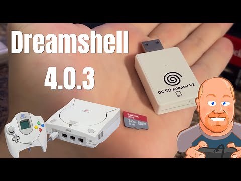 Dreamcast com Dreamshell 4.0.3