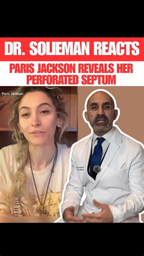 Profiles Beverly Hills on Instagram: "A perforated septum isn’t something many people talk about openly — and Paris Jackson’s recent conversation has brought real attention to it. In this reaction video, Dr. Solieman breaks down what a septal perforation actually is, what can cause it, and why it’s more than just a cosmetic concern. From breathing issues to structural support, this is an important topic that often gets overlooked. Watch as he explains what patients should know — and when it’s wo