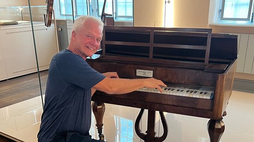 In 1985, Johnny Carson needed a fill-in piano player. This central Ohio man took the stage