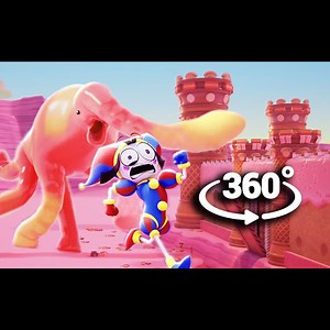 360°VR全景【神奇数字马戏团】第二集：糖果谷王国 糖果运输大乱斗