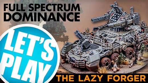 Let’s Play: Full Spectrum Dominance (6mm Sci-Fi Wargame!) | The Lazy Forger – OnTableTop – Home of Beasts of War