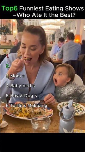 Top6 Funniest Mukbang Eating Shows –Who Ate It the Best