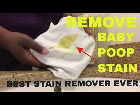 Best Stain remover Ever | Removes Baby Poop Stains From Clothes