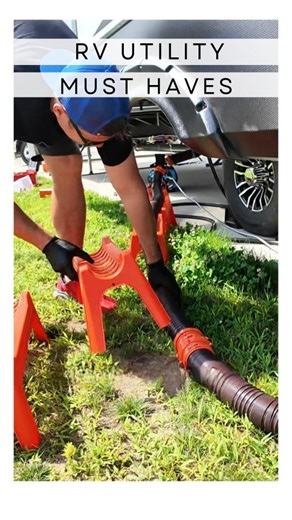 ⚠️ RV Gear Essentials Sale⚠️ After 4 years on the road, we’ve learned one thing: Getting the right gear the first time saves you endless headaches. No more fried systems, leaky hoses, or messy cleanups. [ @camco_outdoors partner] Here are our 4 CAMCO must-haves: ⚡ Surge Protector → Protects your rig from electrical disasters. One bad hookup can cost thousands. 🚰 EvoFlex 2 Drinking Water Hose → Compact, lead & BPA-free, safe for every sip. Skip the cheap hoses that kink and crack. 💩 Sturdy Sewe