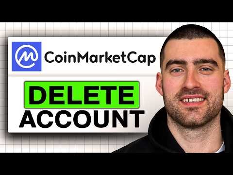 How to DELETE ACCOUNT on CoinMarketCap (Easy Guide 2026)
