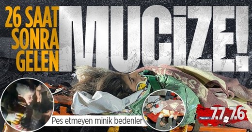 Malatya ve Diyarbakır, Hatay, Osmaniye ve Şanlıurfa’dan mucize kurtuluş! Enkaz altından hayata tutunuş...