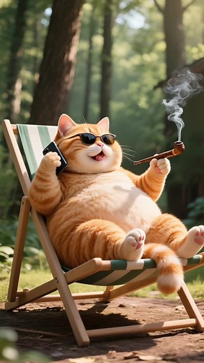 Cute Cartoon Cat Adventures