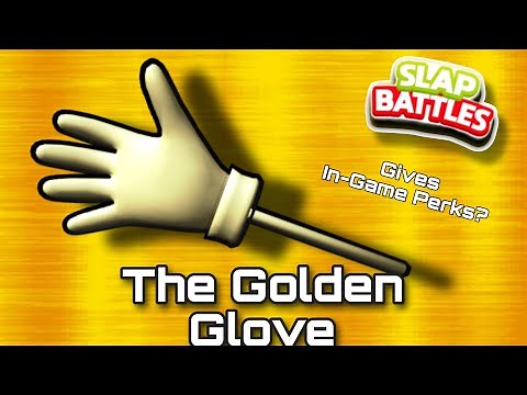 NEW "The Golden Glove" UGC Showcase & How To Get! Gives In-Game Perks? | Slap Battles Roblox