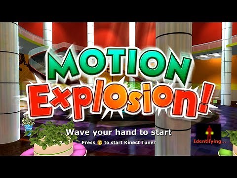 Motion Explosion! Xbox 360 Kinect Playthrough - Played All The Games