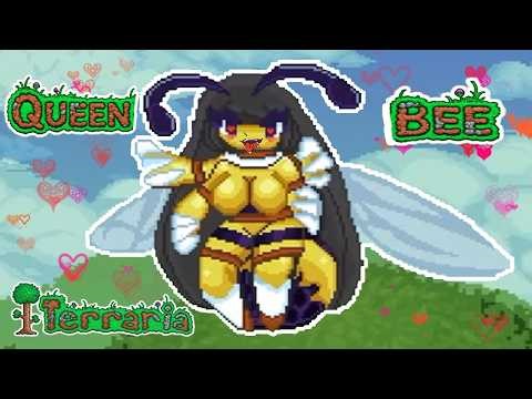 Terraria derrotando a QUEEN BEE gasosa!