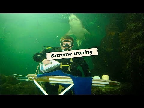 What is extreme ironing? / What equipment do you need to do extreme ironing?