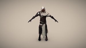 Assassin Character Model - Download Free 3D model by glenfernandes66