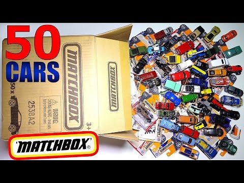 Ripping open 50 MATCHBOX CARS from a sealed Case! - Diecast Car fun!
