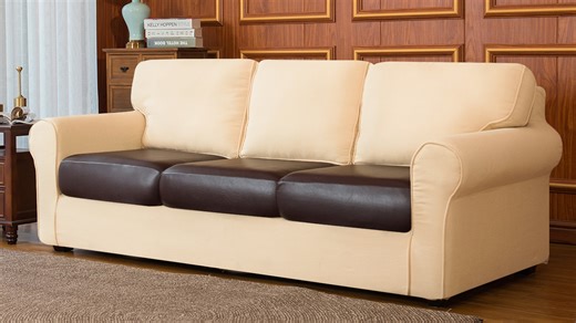Watch Waterproof Leather Couch Cushion Covers on Amazon Live