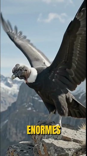 El rey del aire, el cóndor andino, originario de... #naturaleza #datoscurisos #curiosidades #animal
