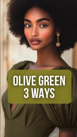 Olive Green 3 Ways (Best Color Combos You Need to Know)