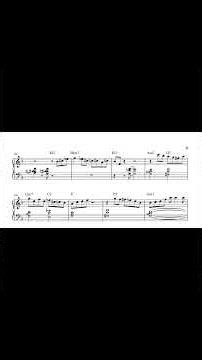 오래듣고싶은재즈 Speak Low– 감성 피아노 악보 연주 ver. | 문근후 PianistEmotional Piano Sheet Music ver. by Moon Geunhoo