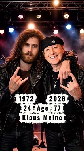 Scorpions Members Then and Now 🦂 From Their First Album (1972) to Today! Rock Legends Evolution #fyp