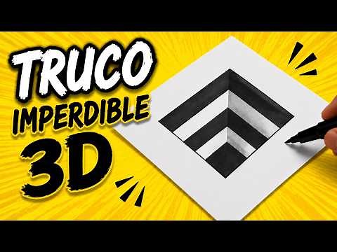 How to draw a 3D HOLE step by step optical illusion - How to draw 3D Hole ( Trick Art )