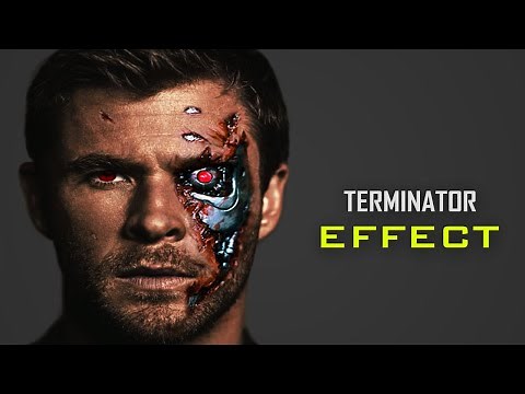 Photoshop Tutorial | Terminator Face | Terminator Effect
