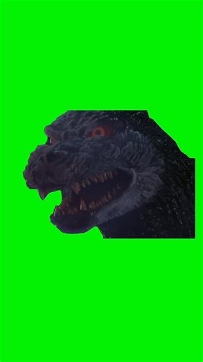 Godzilla Freezes | Green Screen #godzilla #winter #freeze #florida #texas | I Green Screen Things