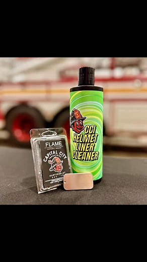 In collaboration with FLAME Decon CCI Helmet Liner Cleaner is now available As are Flame Soap Bars I’ve been using these products for the last 5 years and I truly believe in their worth. The outside of my lid may be beat to hell, but the liner gets cleaned with this soap religiously, followed by a hot shower with the soap bar after every fire. **every liner cleaner bottle will come with a small tin of leather balm so that the leather forehead pad can be reconditioned after washing** If y’all wan