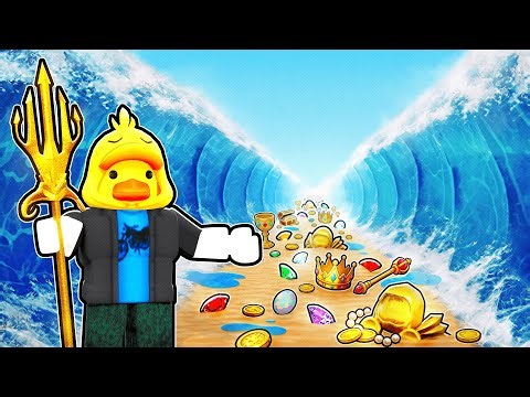 I SPLIT The Ocean to Find MYTHIC Loot in Roblox!