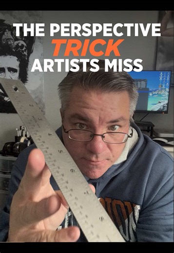 Repeating objects are where perspective usually falls apart. Train tracks, floorboards, fences—it’s about compression, not guessing. Traditional or digital, this fixes it fast. #drawingtips #perspective #artistsoftiktok #comicartist #procreate