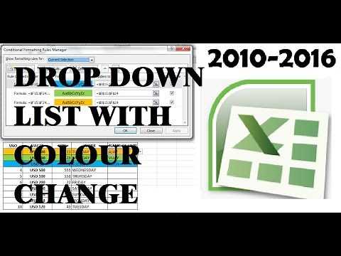 Excel Magic Trick || Change color a Row in excel || Conditional formatting