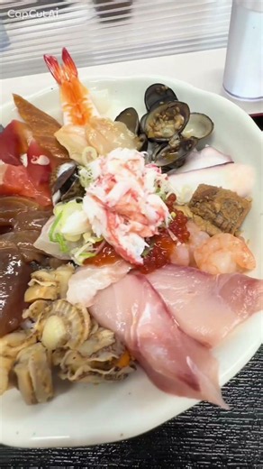 鳥取旅行 海鮮丼 #グルメ 海鮮どんぶり