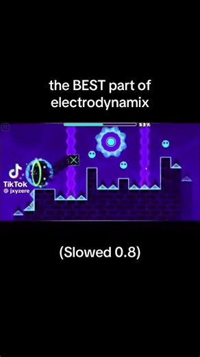 The BEST Part of Electrodynamix in Geometry Dash