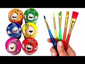 Oddbods Drawing & Painting Oddbods Characters with Surprise Toys Creative Fun Learning for Kids - Videos For Kids