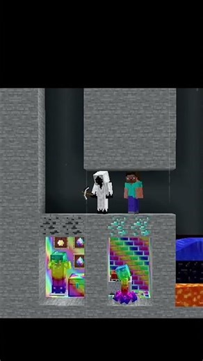 Help Steve From Creeper And Entity #minecraft #herobrine #usa