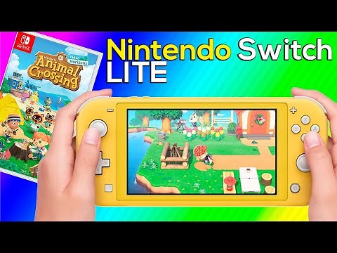 Animal Crossing: New Horizons Nintendo Switch Lite Gameplay - Day 1