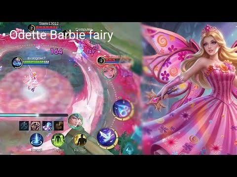 [Aurora] Odette Barbie fairy skin script