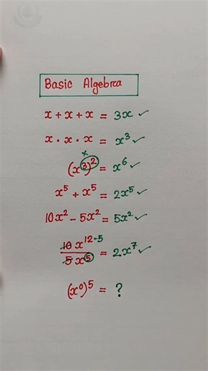 Basic Algebra question ⁉️ #algebratricks #algebra #mathreel #uzairacademy #maths #mathway