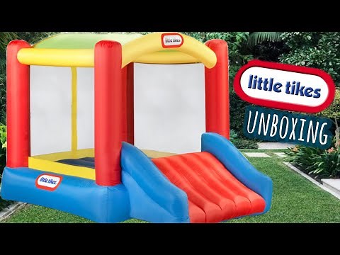 Little Tikes Jump ‘N Slide Bouncer/ Bouncy House | Unboxing Video
