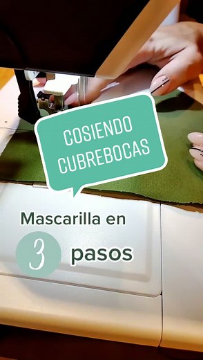Cosiendo mascarilla 🪡 #mascarilla #cubrebocas #tapabocas #aprendeentiktok #sewingtutorial #tutorial #costura #pequeñonegocio #tiktokacademy #etsys