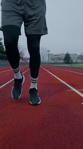 Man Running on a Track | Premium Stock Video Footage