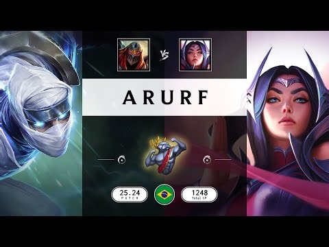 ARURF Match: Zed vs Irelia - BR server Patch 25.24