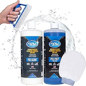 Poli Glow Mitt Applicator — Apply on Boat and RV Fiberglass Surfaces. Achieve a Smooth and Flawless Surface.