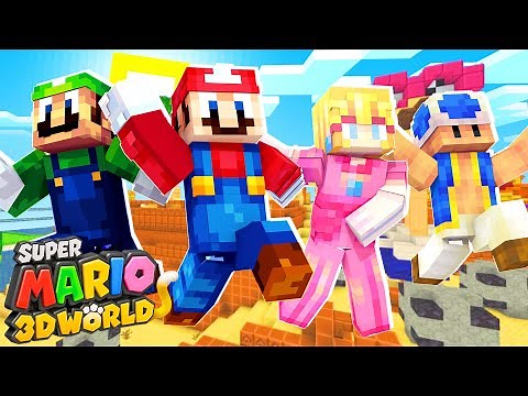 3D WORLD 2 CONKDOR CANYON! [114] | Super Mario | Minecraft