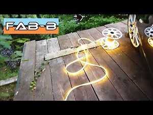 Éclairage extérieur avec ruban led étanche 40 mètres !