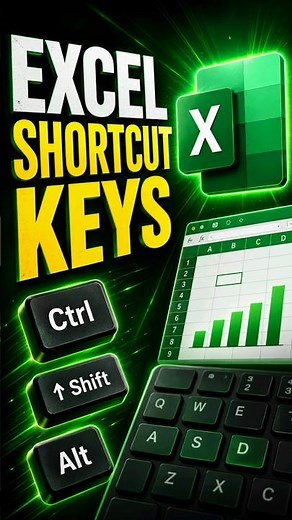 Excel Shortcut Keys Every Office User Must Know 🤯