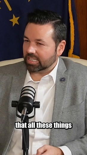 This is what the Braun Beckwith administration is fighting. For far too long we had Republicans that didn't actually have Republican values in power. We're fighting it and still have a lot of work to do, especially in the Senate. 🔗 Watch the full podcast at the link in bio | Lt. Governor Micah Beckwith